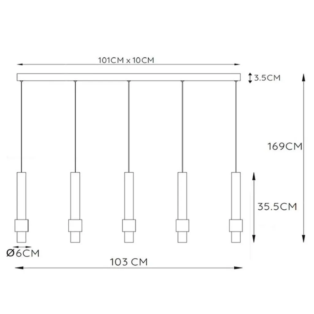 Straluma Mat zwarte design hanglamp inclusief LED> Hanglampen|Eettafellampen