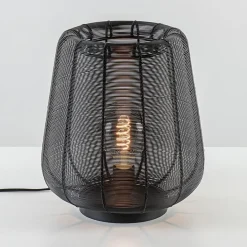 Straluma Mat zwarte draad tafellamp Adeta> Draadlampen|Light and Living