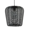 Straluma Mat zwarte hanglamp Adeta Light and Living> Draadlampen|Light and Living