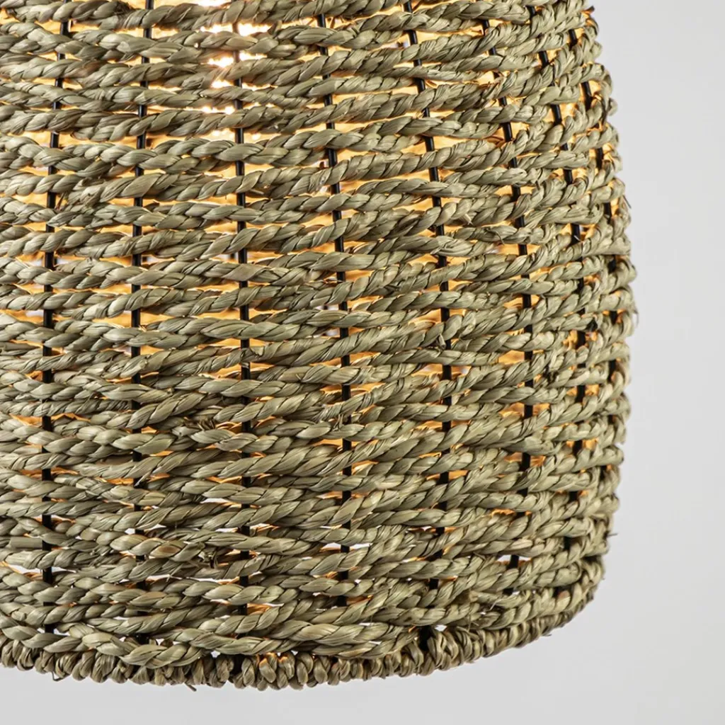 Straluma Mat zwarte hanglamp met touw> Hanglampen|Beach Verlichting