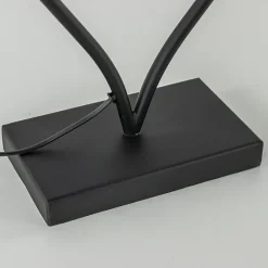 Straluma Mat zwarte lampvoet Okno exclusief kap><noscript><img width=