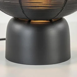 Straluma Mat zwarte tafellamp Suneko Light and Living><noscript><img width=