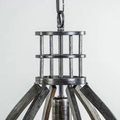 Straluma Metalen eettafel hanglamp 2-lichts kooi><noscript><img width=