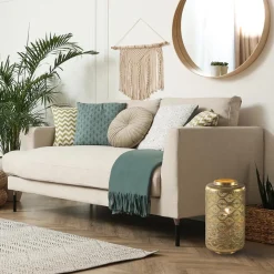 Straluma Metalen tafellamp lantaarn goud Oriental><noscript><img width=