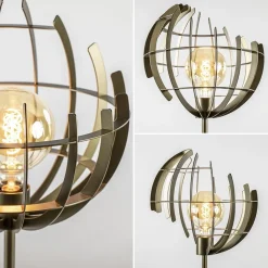 Straluma Metalen tafellamp Terra met oud messing afwerking><noscript><img width=