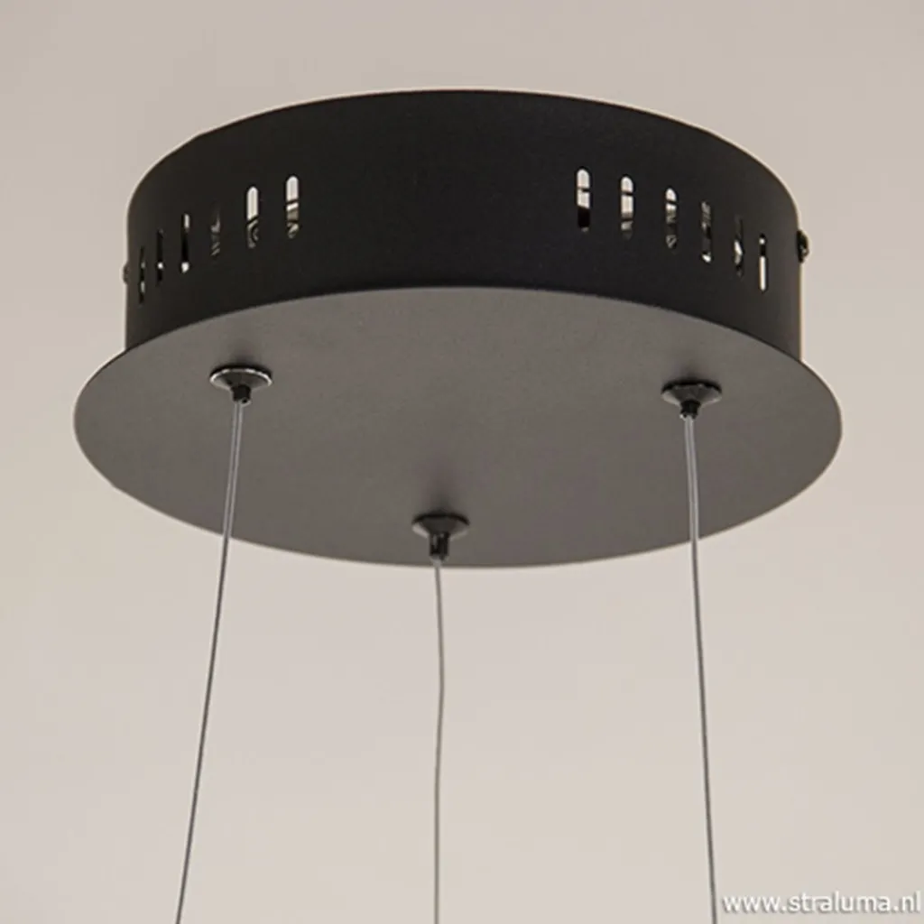 Straluma Moderne design hanglamp LED zwart> Hanglampen|Eettafellampen