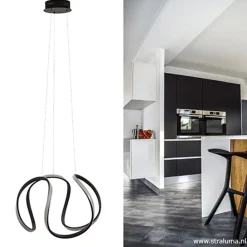 Straluma Moderne design hanglamp LED zwart><noscript><img width=