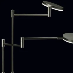 Straluma Moderne dubbele LED leeslamp antraciet><noscript><img width=