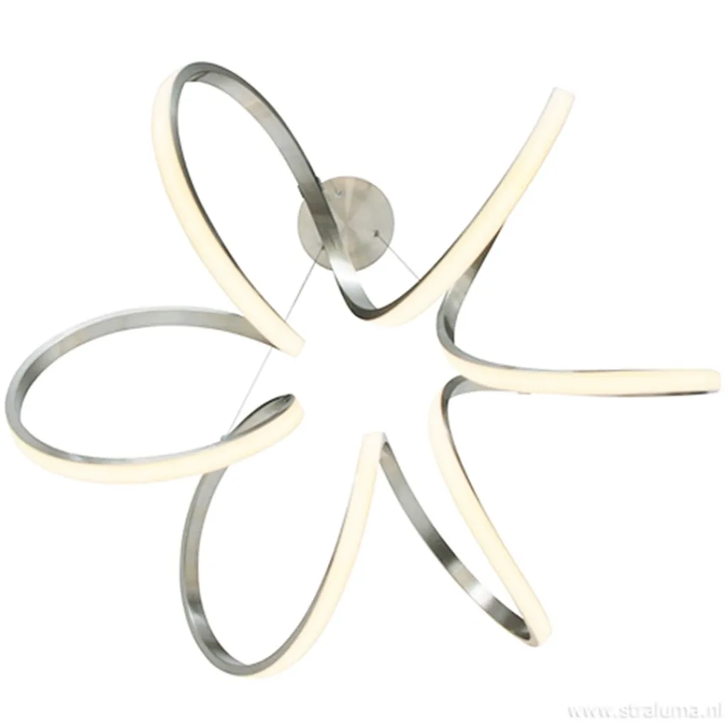 Straluma Moderne hanglamp krul staal incl LED> Hanglampen|Eettafellampen