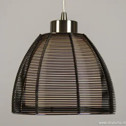 Straluma Moderne hanglamp zwart klein> Draadlampen|Tienerkamerlampen