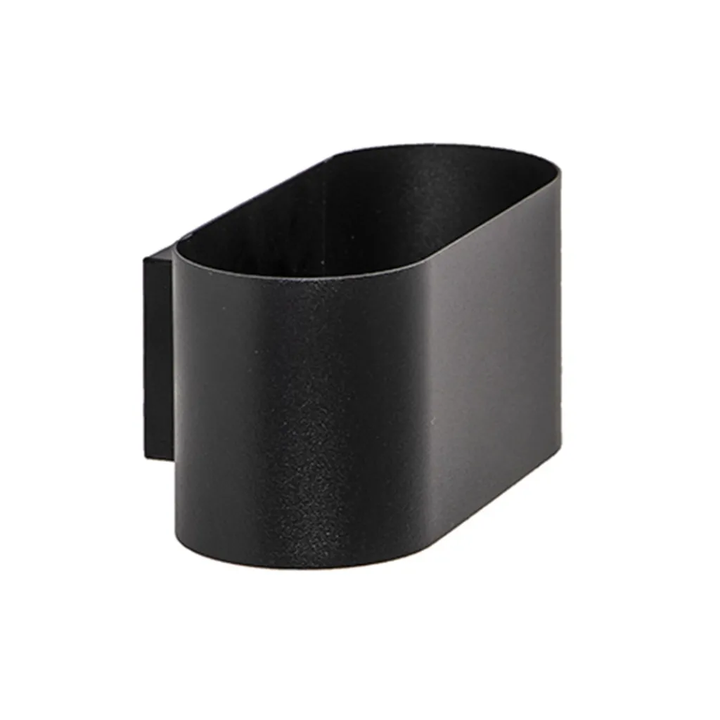 Straluma Moderne kleine wandlamp ovaal zwart> Slaapkamerlampen|Keukenverlichting