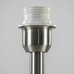 Straluma Moderne lampvoet Washington nikkel excl. kap><noscript><img width=