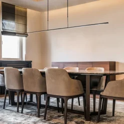 Straluma Moderne LED design hanglamp balk 200 cm zwart><noscript><img width=