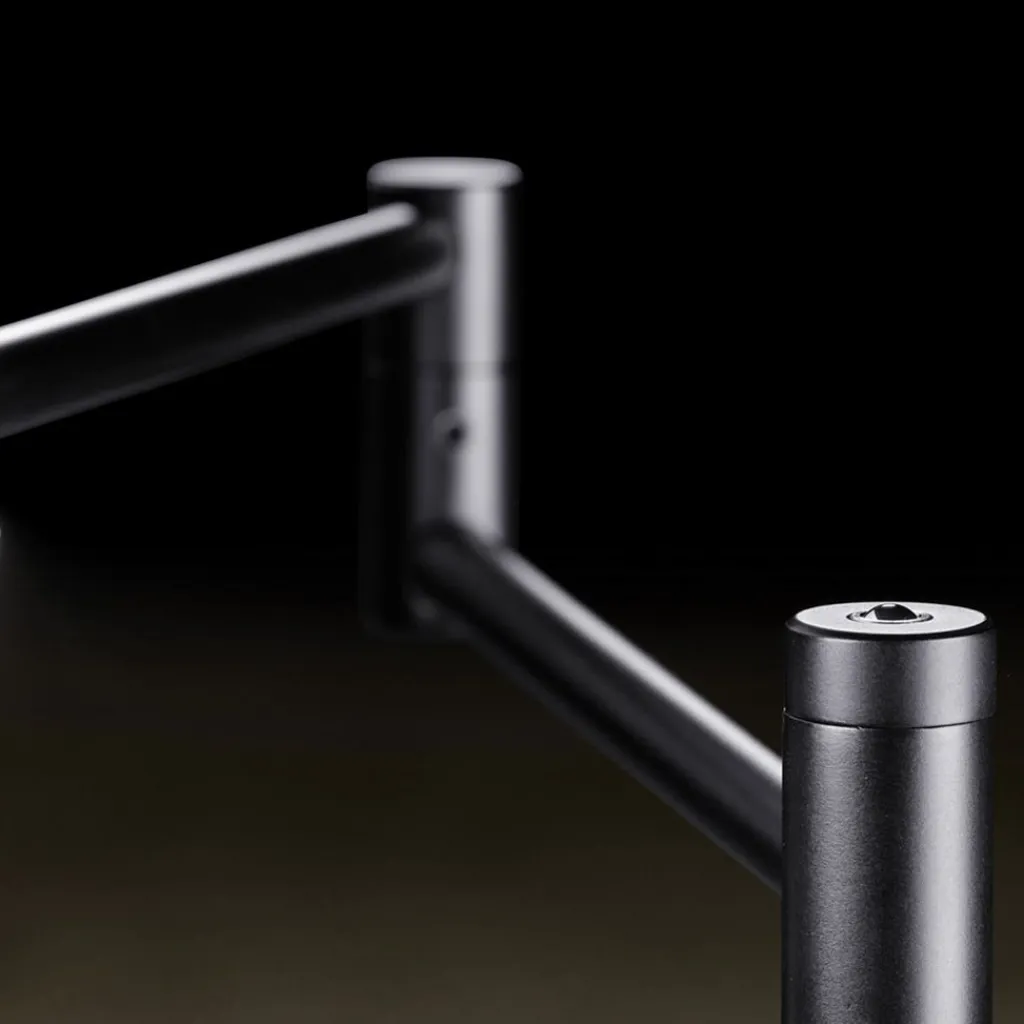 Straluma Moderne LED leeslamp vloerlamp zwart dimbaar> Vloerlampen|Leeslampen