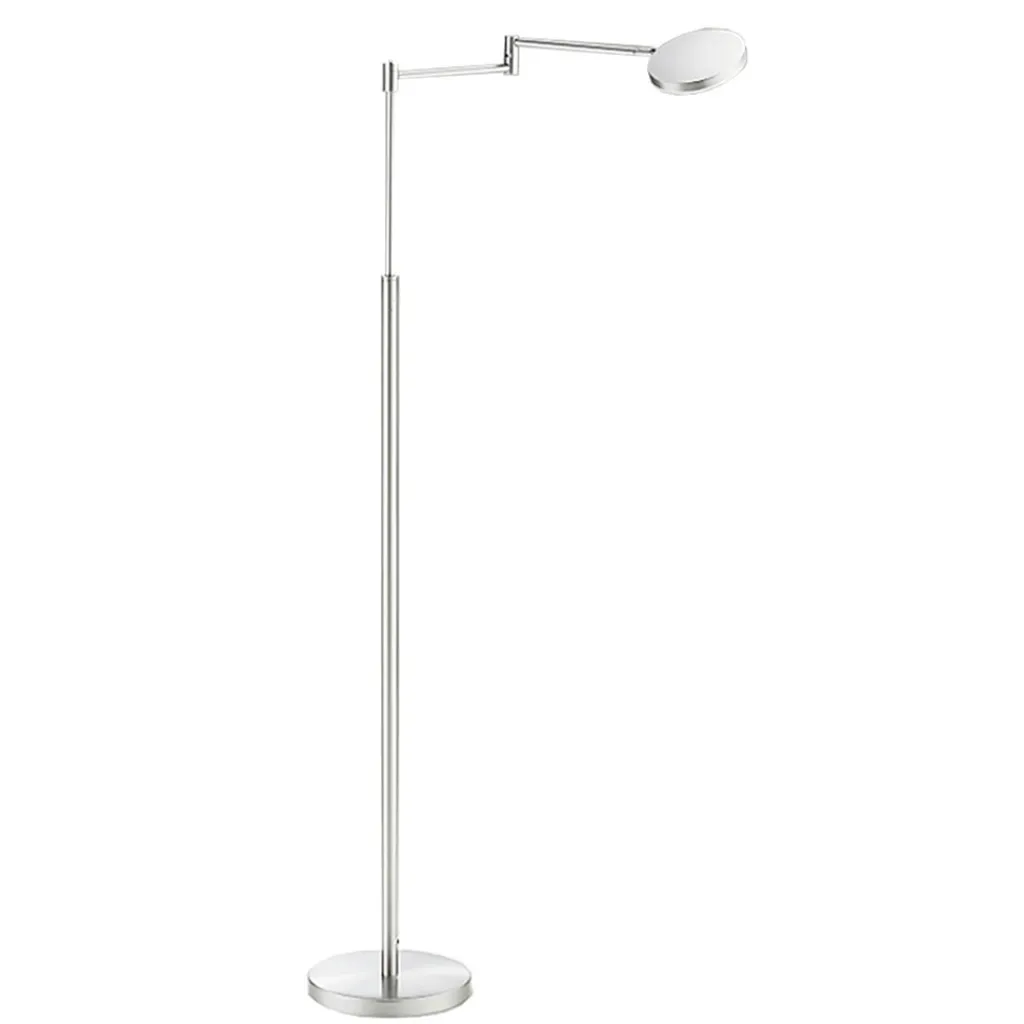 Straluma Moderne LED leeslamp vloerlamp aluminium mat> Vloerlampen|Leeslampen