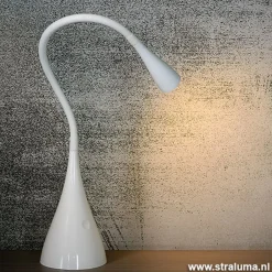 Straluma Moderne LED leeslamp wit verstelbaar><noscript><img width=