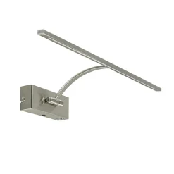 Straluma Moderne LED schilderijverlichting nikkel dimbaar> Wandlampen|Keukenverlichting