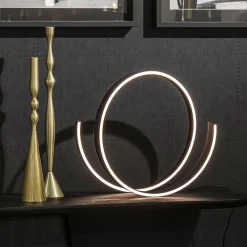 Straluma Moderne LED tafellamp zwart met dim to warm functie><noscript><img width=