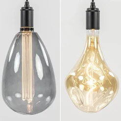 Straluma Moderne 3-lichts hanglamp zwart exclusief bronnen><noscript><img width=