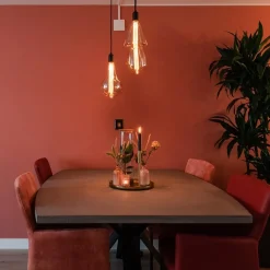 Straluma Moderne 3-lichts hanglamp zwart exclusief bronnen><noscript><img width=