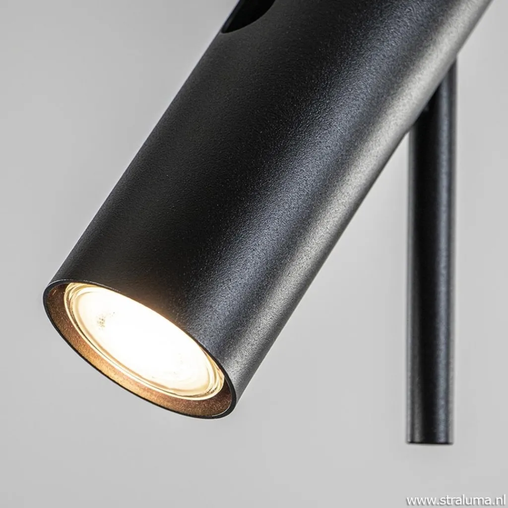 Straluma Moderne 2-lichts opbouwspot zwart verstelbaar> Opbouwspots|Keukenverlichting