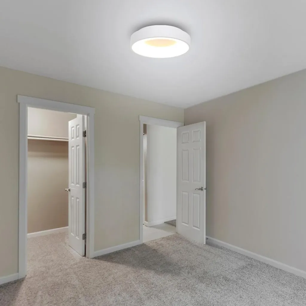 Straluma Moderne plafondlamp wit met geïntegreerd LED> Plafondlampen|Plafonnières