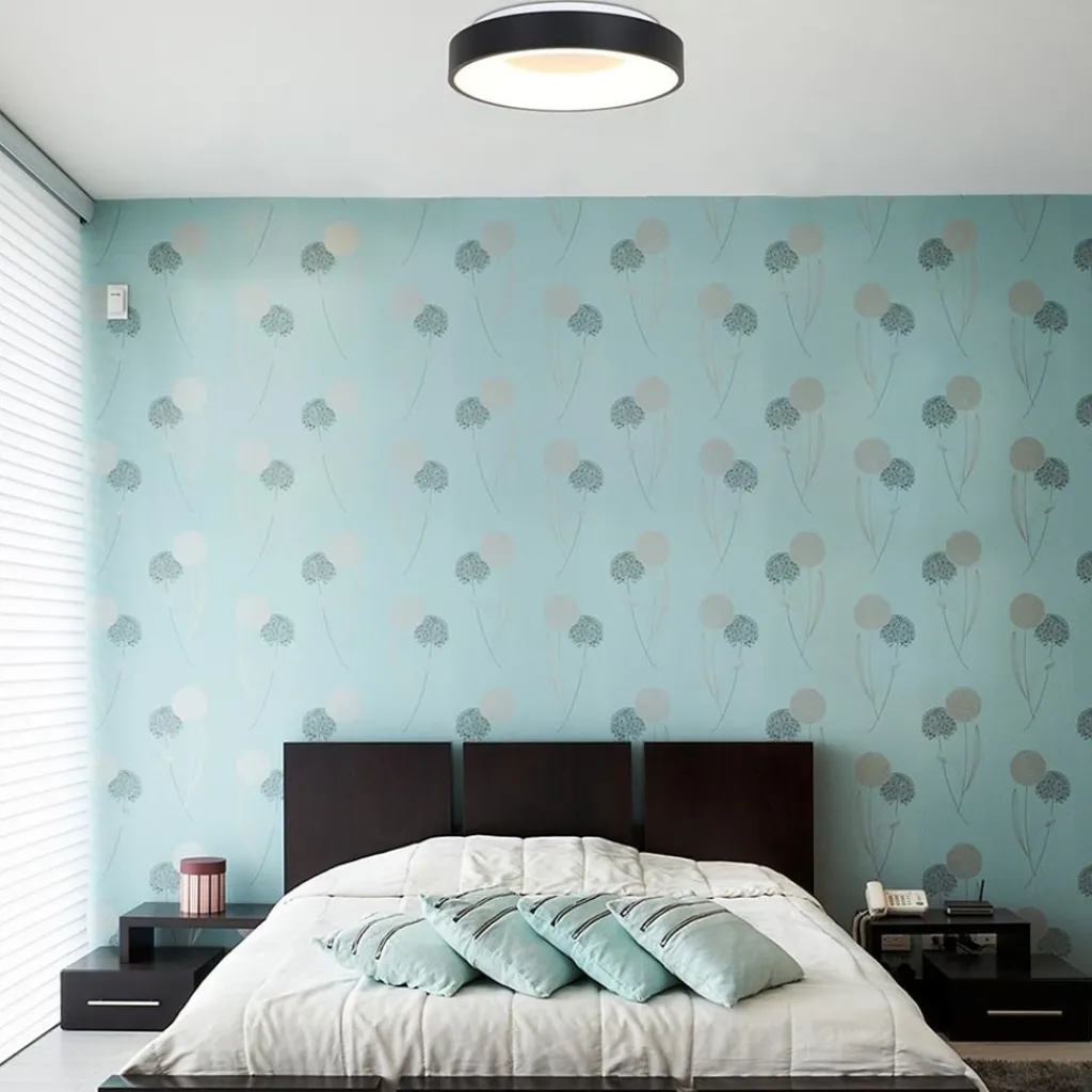 Straluma Moderne plafondlamp zwart met geïntegreerd LED> Plafondlampen|Plafonnières