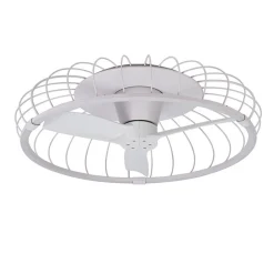 Straluma Moderne plafondventilator wit inclusief LED verlichting> Plafondlampen|Plafondventilatoren met lamp