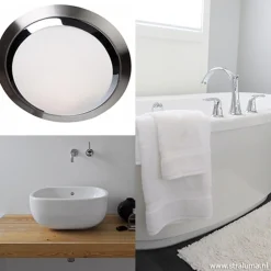 Straluma Moderne ronde plafonnière LED badkamer><noscript><img width=