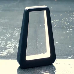 Straluma Moderne tafellamp batterij zwart oplaadbaar IP65><noscript><img width=