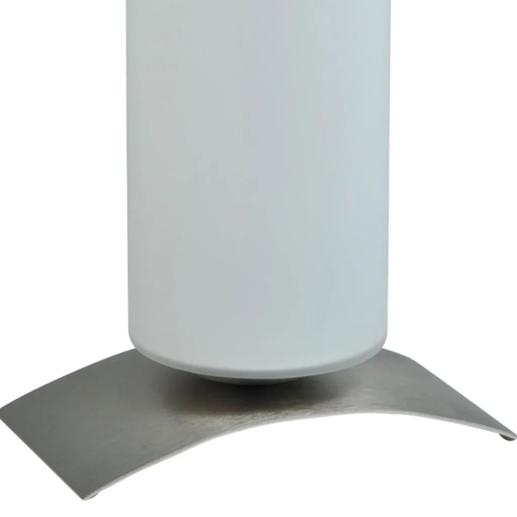 Straluma Moderne tafellamp Oblica zuil nikkel> Woonkamerlampen|Slaapkamerlampen