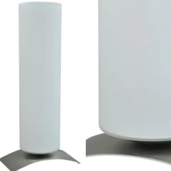 Straluma Moderne tafellamp Oblica zuil nikkel><noscript><img width=