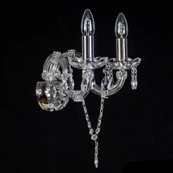 Straluma Mooie wandlamp Maria Theresa 2-lichts> Bedlampjes|Woonkamerlampen