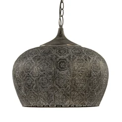 Straluma Oosterse hanglamp Emine goud/bruin> Eettafellampen|Light and Living