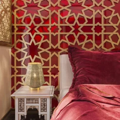 Straluma Oosterse tafellamp lantaarn metaal goud><noscript><img width=