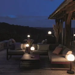 Straluma Oplaadbare buitenlamp tafel grijs IP44><noscript><img width=