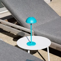 Straluma Oplaadbare LED buitenlamp op batterij turquoise><noscript><img width=