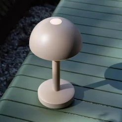 Straluma Oplaadbare LED tafellamp beige><noscript><img width=