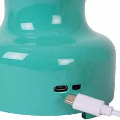Straluma Oplaadbare tafellamp op batterij turquoise><noscript><img width=