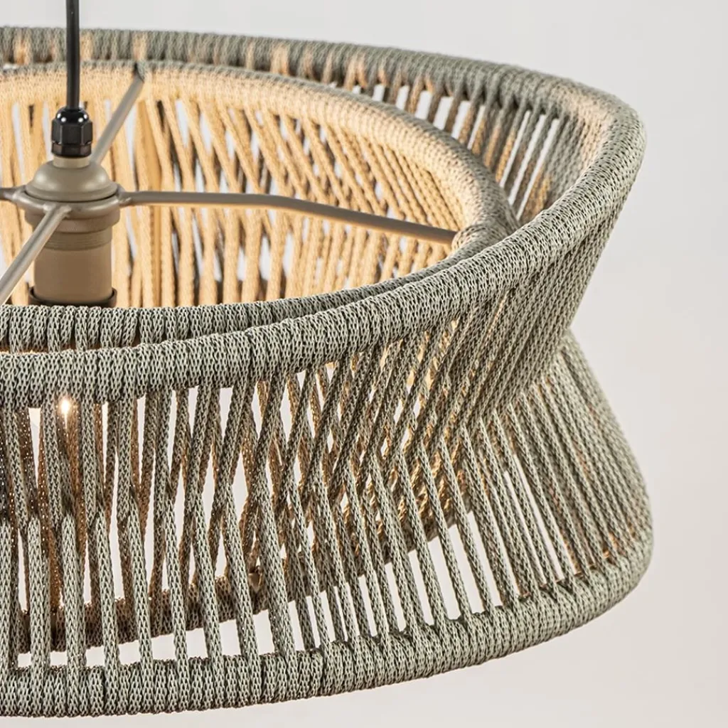 Straluma Outdoor hanglamp groot 60 cm donker beige> Hanglampen|Buitenlampen