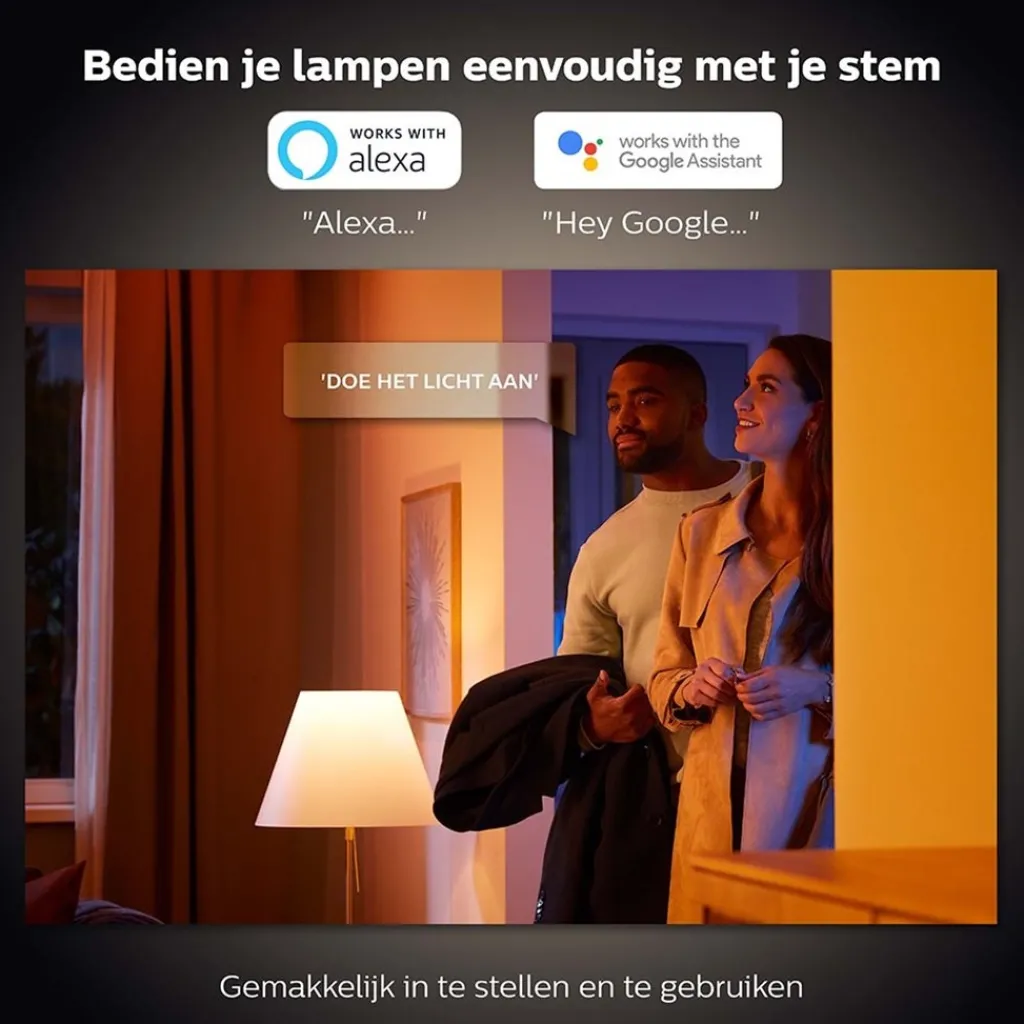 Straluma Philips Hue e27 2-pack color ambiance> Smart lampen|Philips Hue