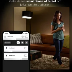 Straluma Philips Hue white ambiance starter kit E27 met Bluetooth><noscript><img width=