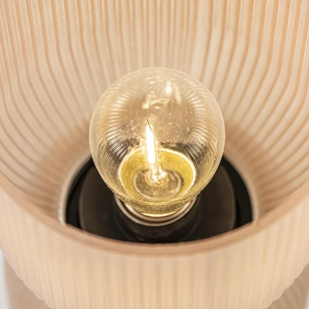 Straluma Phoebe tafellamp oud roze Light and Living klein> Light and Living|Woonkamerlampen