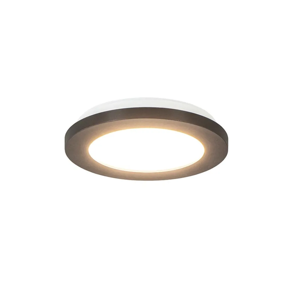 Straluma Plafondlamp Anne 17cm zwart 3-switchdim> Plafondlampen|Plafonnières