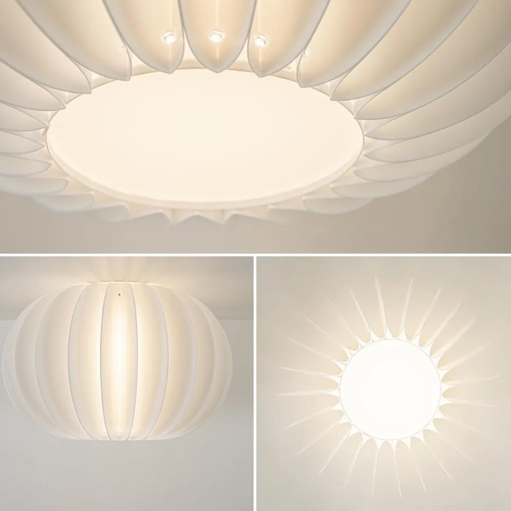 Straluma Plafondlamp Arena 40cm zwart/kap wit> Plafondlampen|Design Verlichting