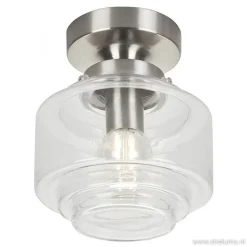 Straluma Plafondlamp Art Deco klein helder glas><noscript><img width=