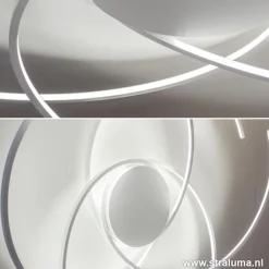Straluma Plafondlamp bogen speels wit 80cm><noscript><img width=