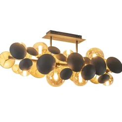 Straluma Plafondlamp Bubble 8l 76cm amber/grijs> Plafondlampen|Design Verlichting