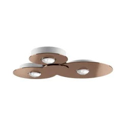 Straluma Plafondlamp Bugia Triple glossy bronze> Plafondlampen|Plafonnières