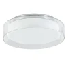 Straluma Plafondlamp chroom/clear IP44 3-step dim> Plafondlampen|Plafonnières